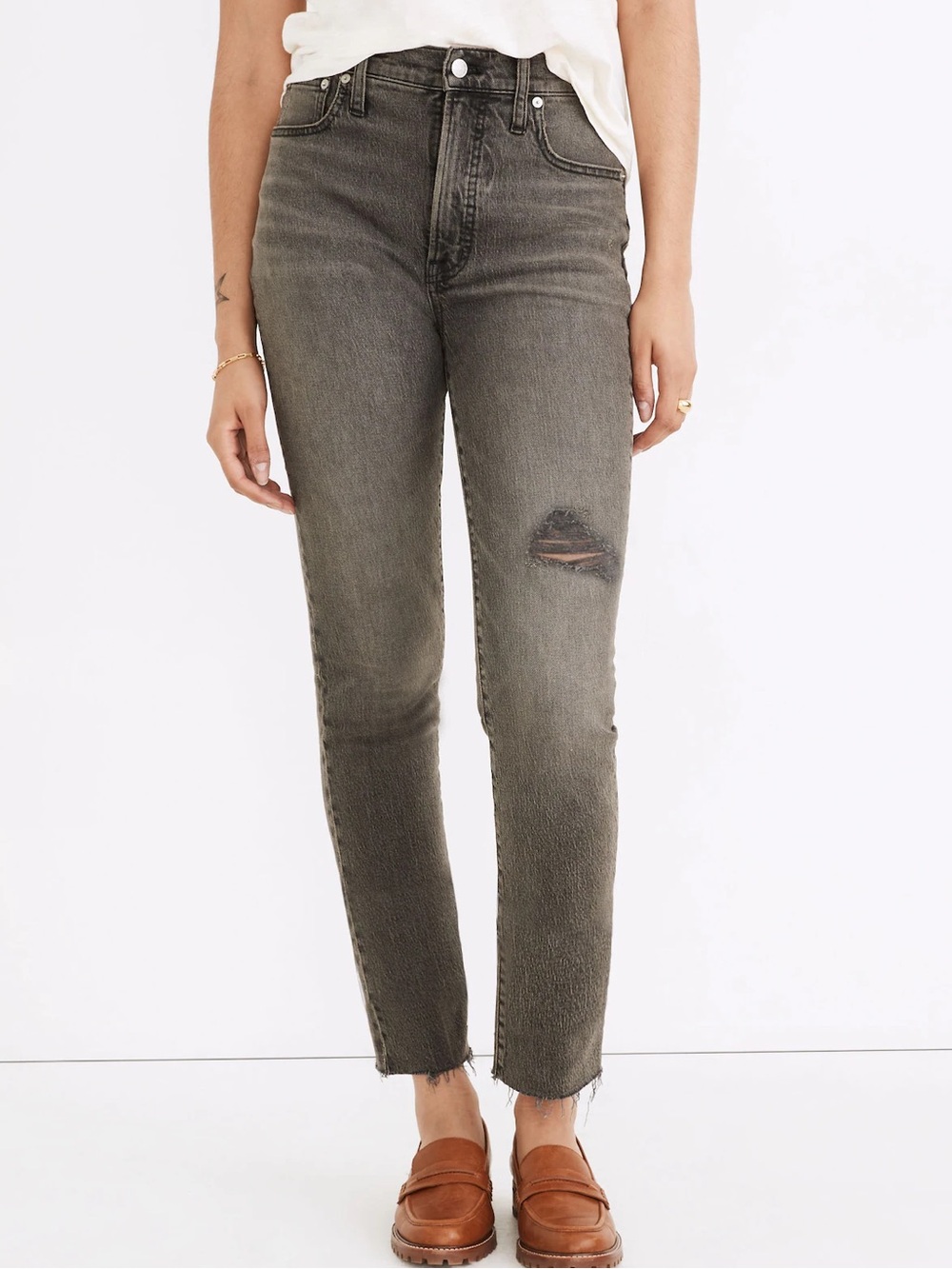 Madewell Perfect Vintage Jeans - Cosner Wash (black) - Size 24